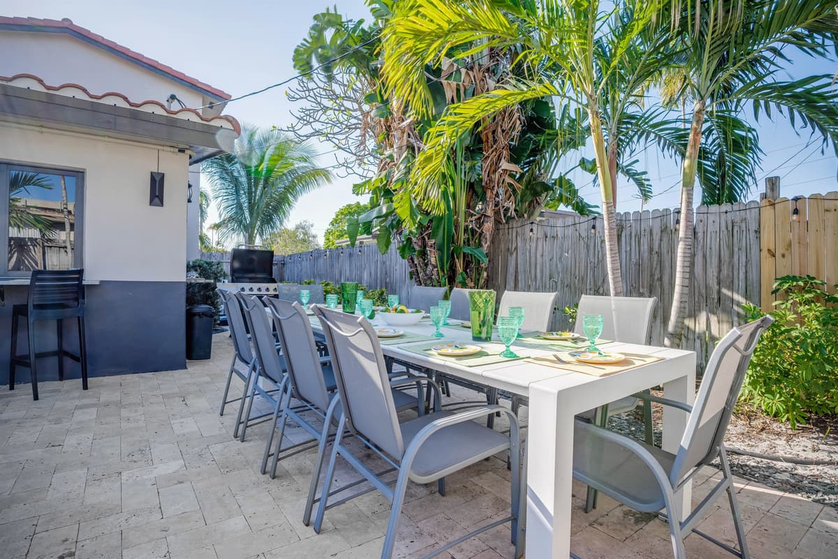 You can grill in the afternoon & soak in some rays as well