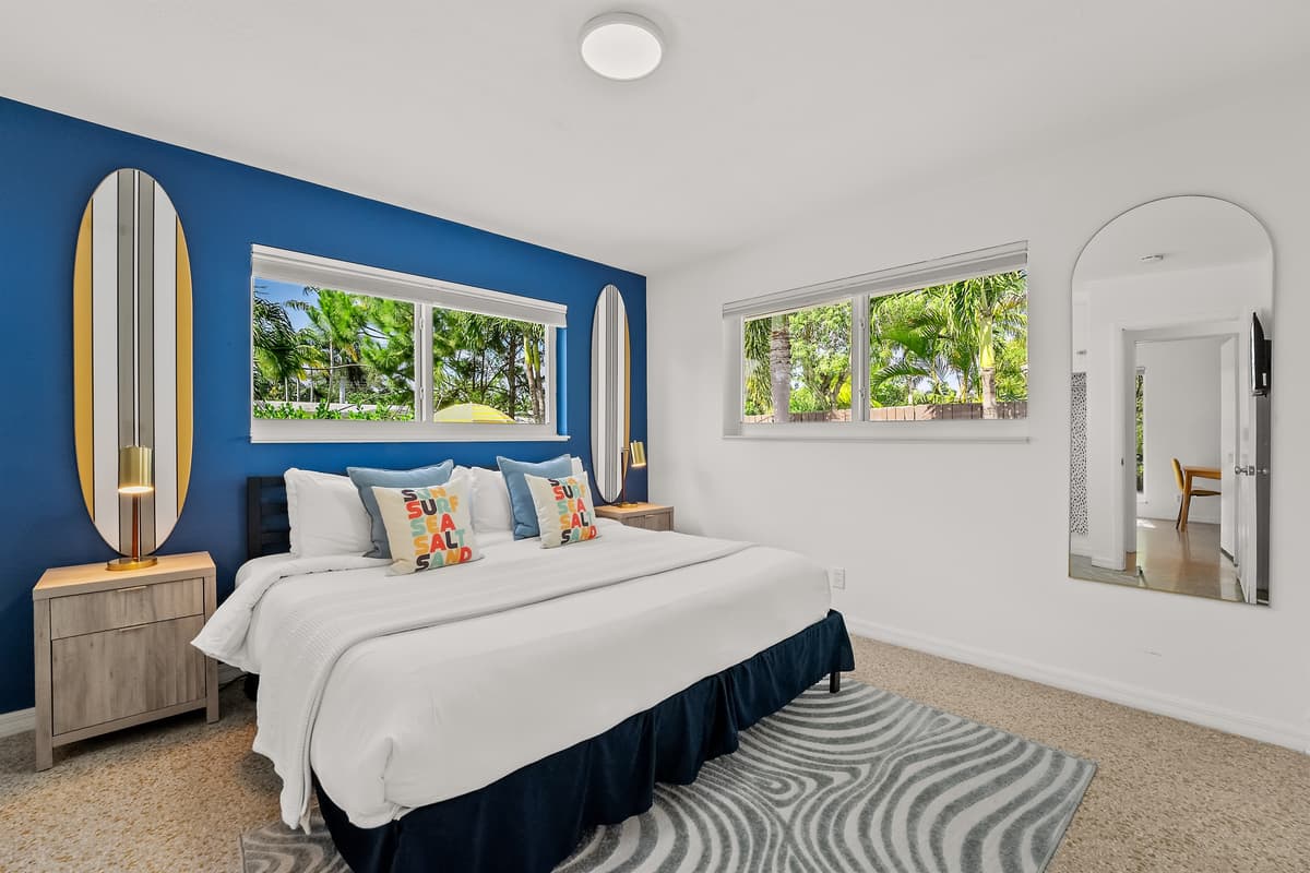 🛏️ Dream big and sleep even better — surf vibes included! 🌊☀️